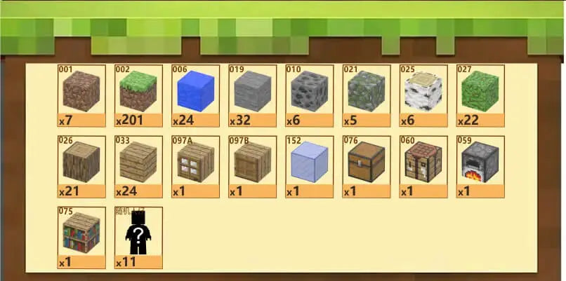 Forest House (355 Pcs) Minecraft Magnetic Building Blocks Set