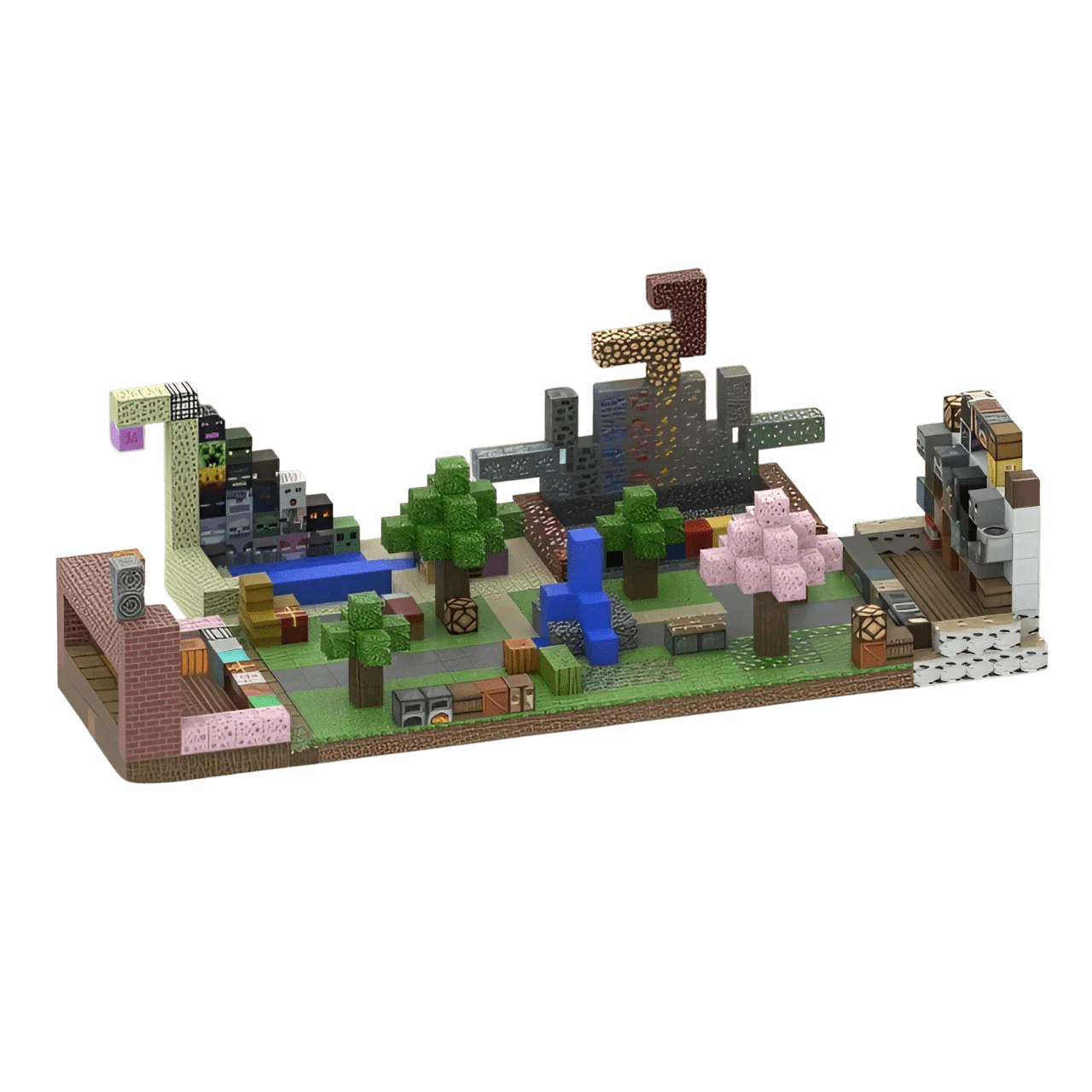 Adventurer's Playground (832 Pcs) Minecraft Magnetic Building Blocks Set