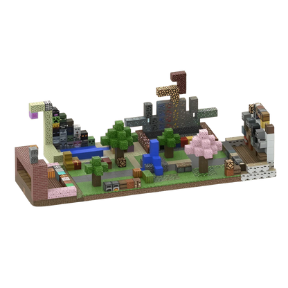 Adventurer's Playground (832 Pcs) Minecraft Magnetic Building Blocks Set