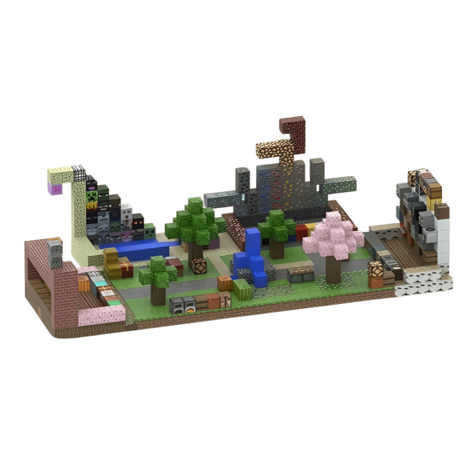 Adventurer's Playground (832 Pcs) Minecraft Magnetic Building Blocks Set