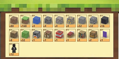 Overworld Portal (384 Pcs) Minecraft Magnetic Building Blocks Set