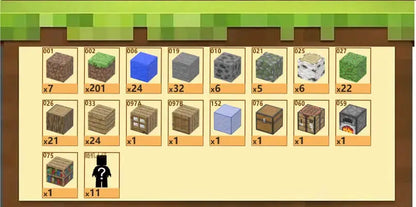 Forest House (355 Pcs) Minecraft Magnetic Building Blocks Set